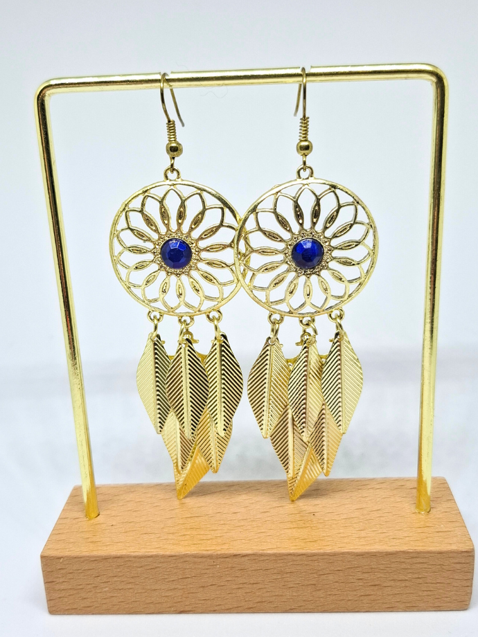 Auskarai „Mėlynoji akis“