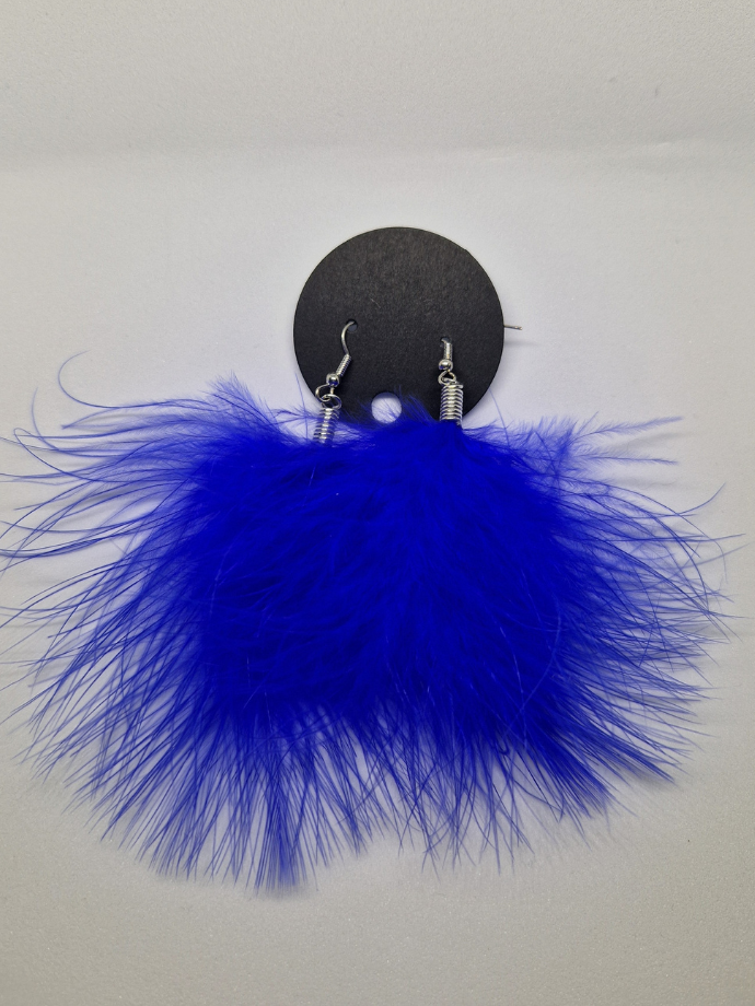 Auskarai „Plunksnos“