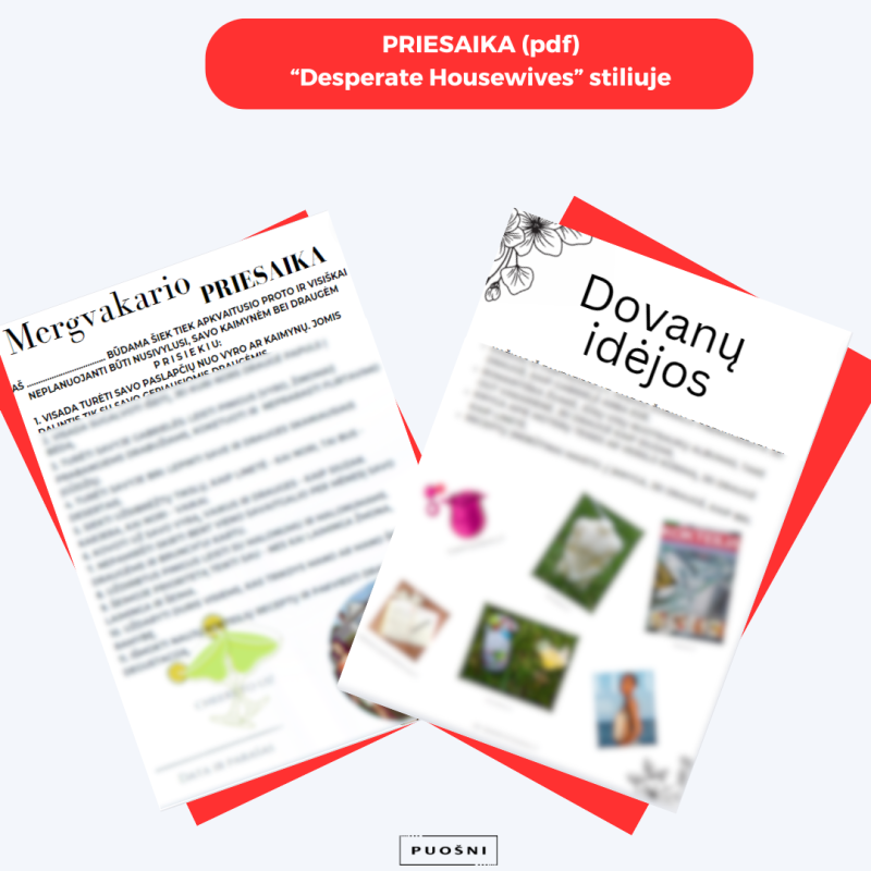 Mergvakario priesaika desperate housewives stiliuje