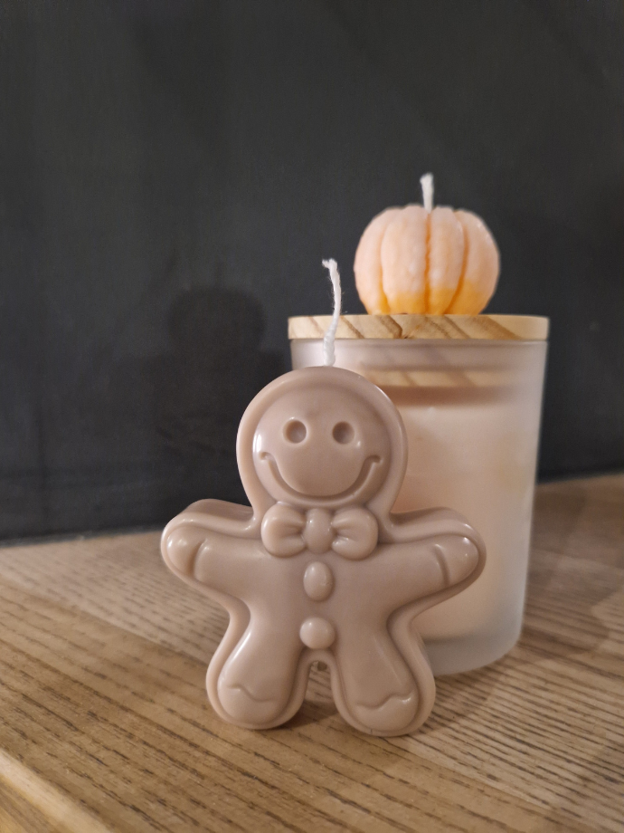 Natūralaus vaško žvakė sausainis