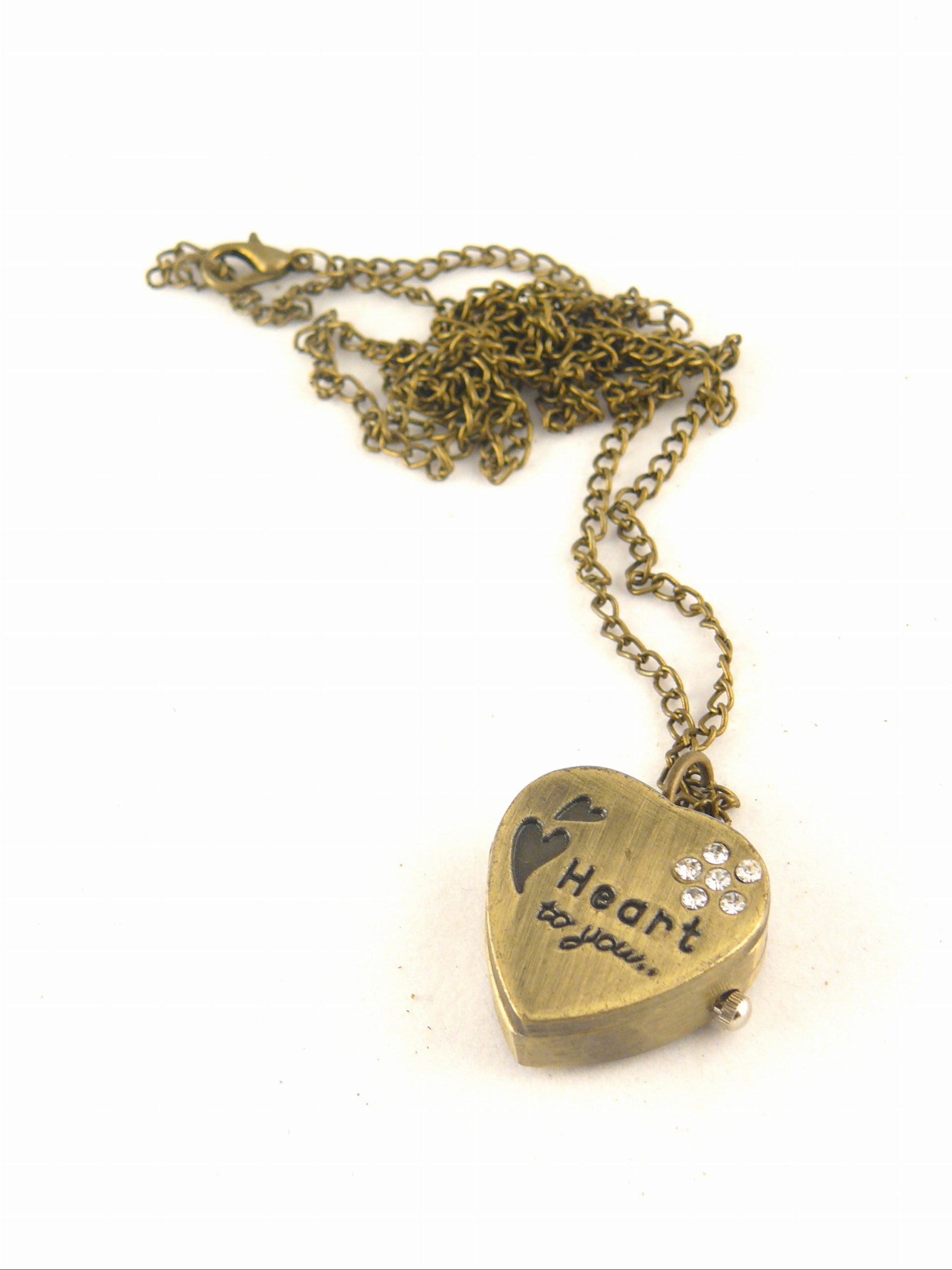 Laikrodis - pakabukas su užrašu